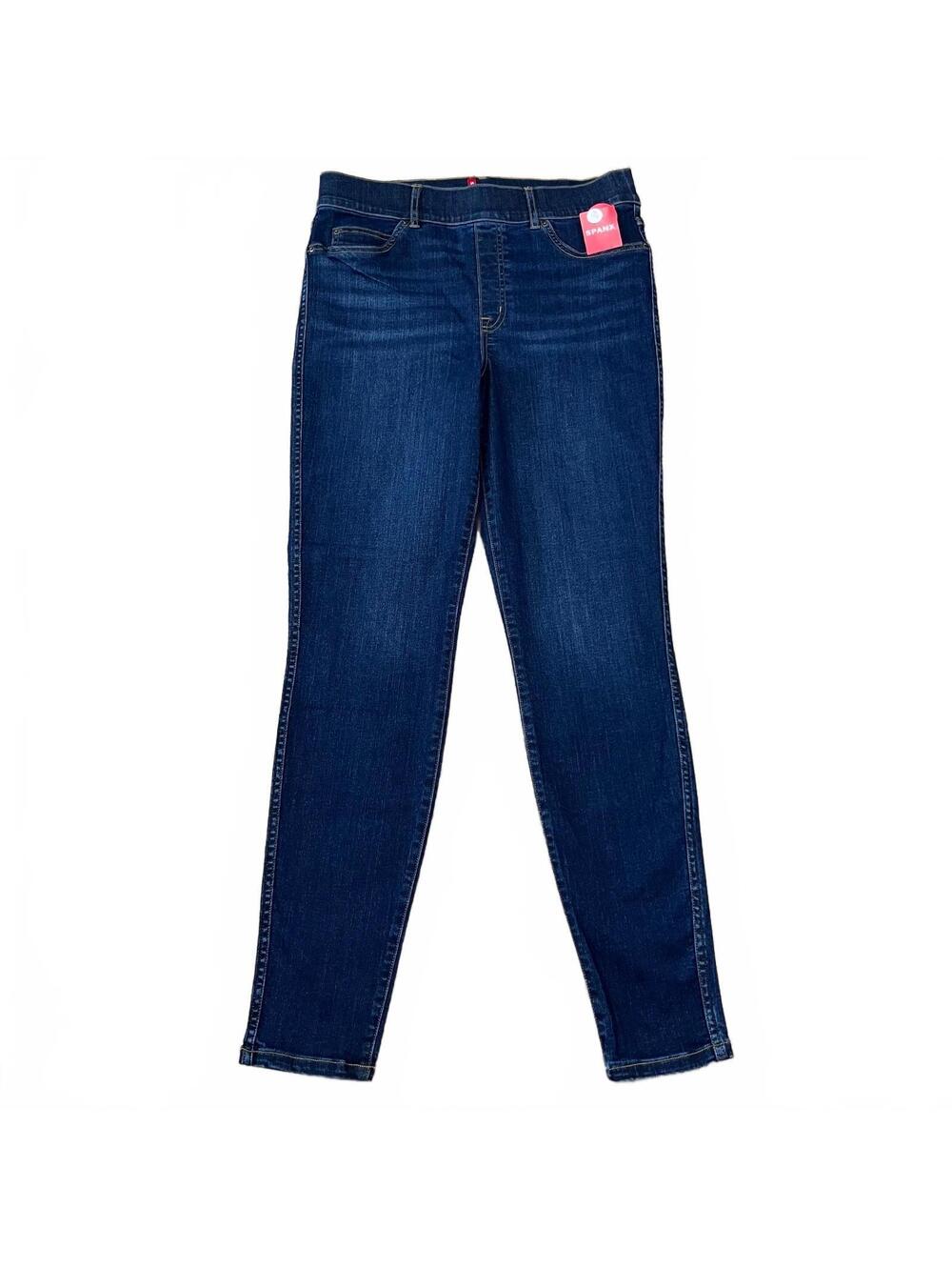 NWT Spanx Ankle Skinny Jeans Midnight Shade Size Large